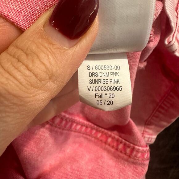 Gap Pink Denim Dress, EUC, Sz XL (12) (145-152cm) (12B) - Picture 7 of 7